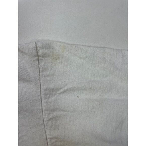 VINTAGE Kennedy Space Center NASA T-shirt Men XL White 90s Single Stitch - Picture 7 of 10